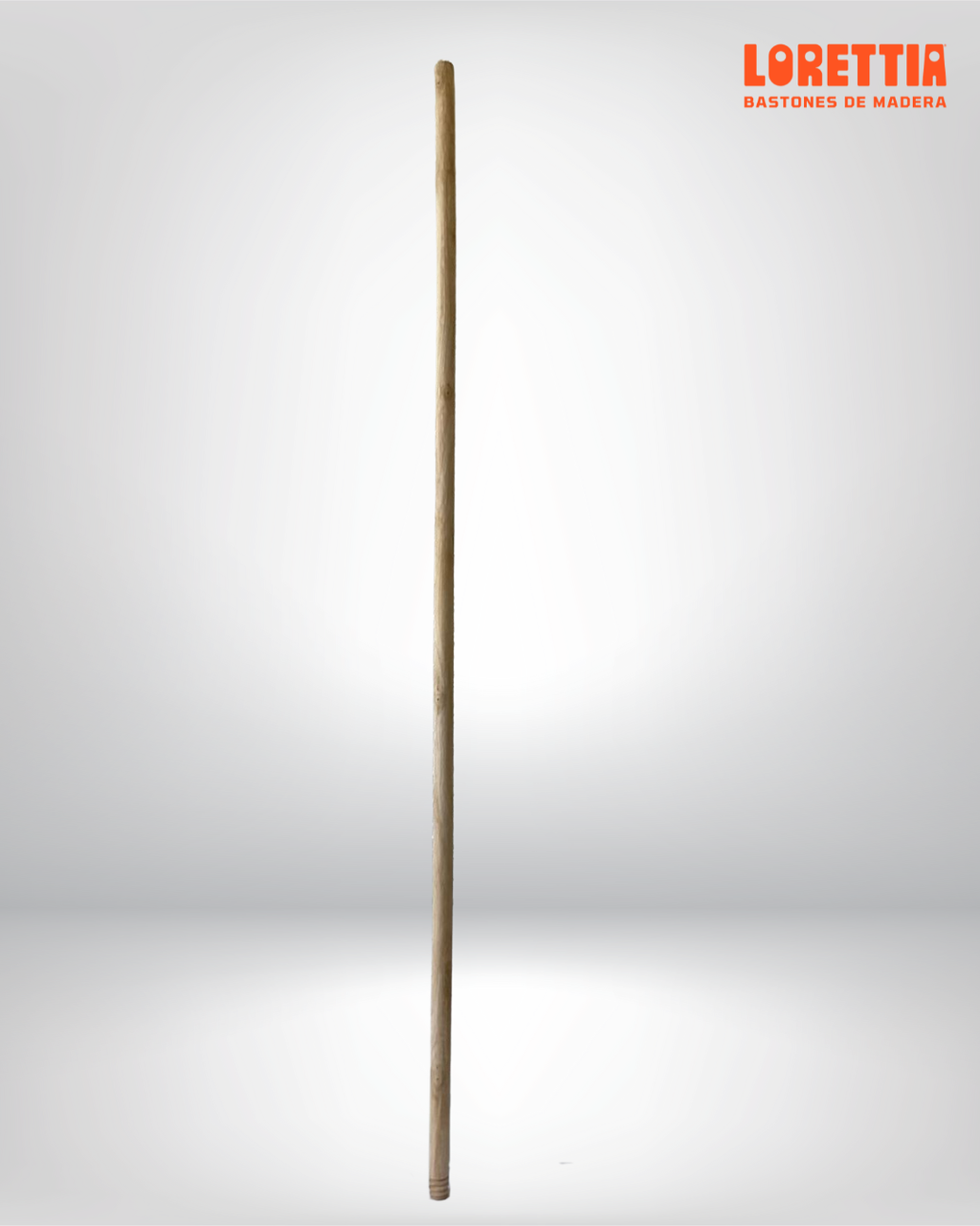 Paquete de 100 bastones natural con rosca de 7/8 (Mexicana)