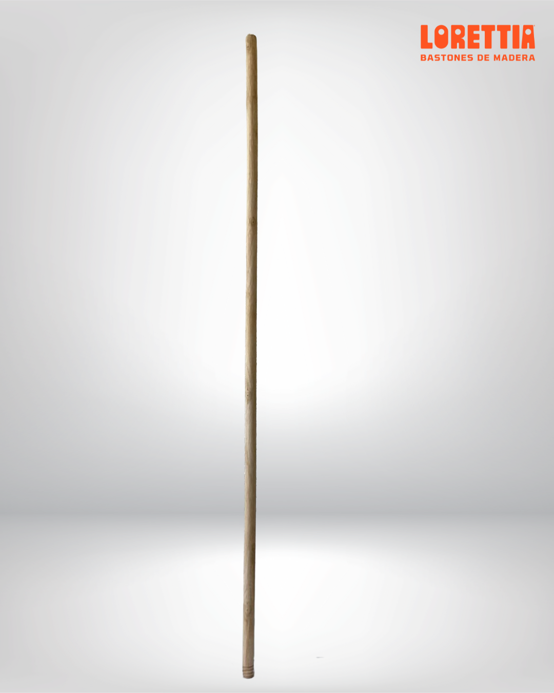 Paquete de 100 bastones natural con rosca de 7/8 (Mexicana)