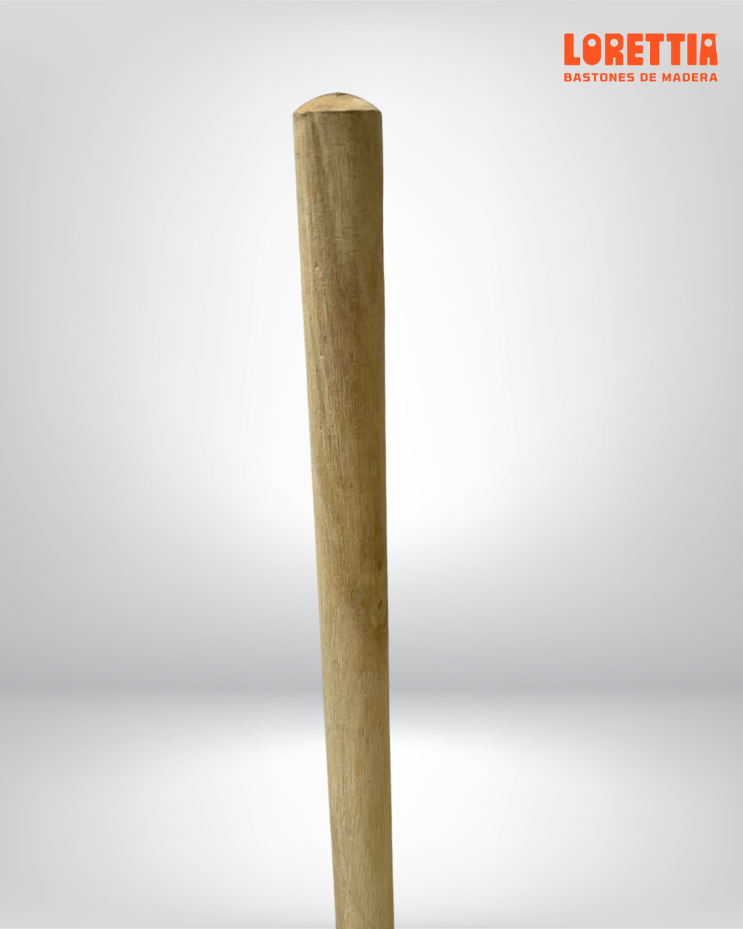 Paquete de 100 bastones natural con rosca de 7/8 (Mexicana)