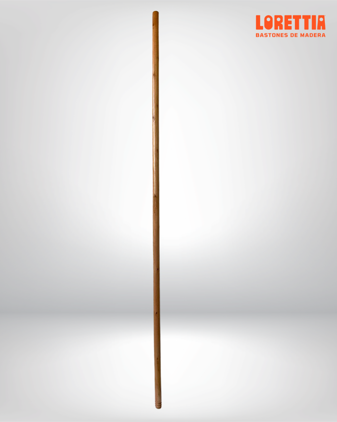 Paquete de 100 bastones barnizados con rosca de 7/8 (Mexicana)